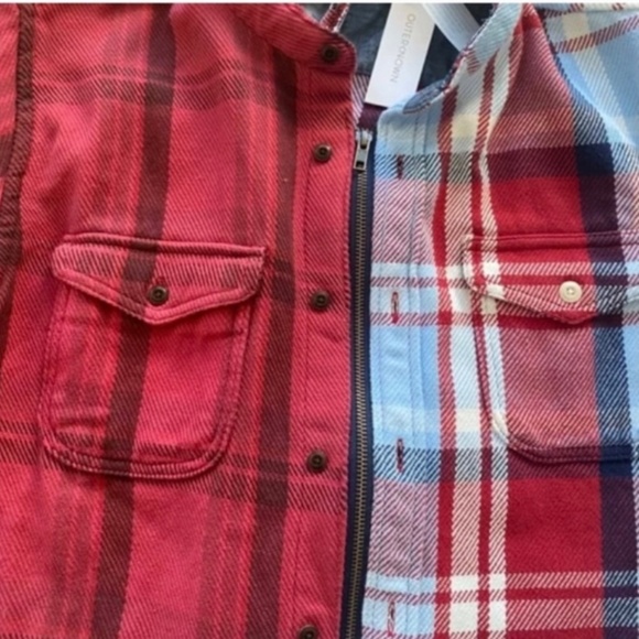 Outerknown Plaid Blanket Coat - Picture 3 of 3